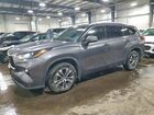 2022 Toyota Highlander Xle Gray vin: 5TDGZRBH8NS230000