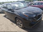 2022 Toyota Highlander Xle Black vin: 5TDGZRBH9NS227056