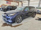 2020 Toyota Highlander Xle Blue vin: 5TDGZRBHXLS004523