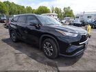 2020 Toyota Highlander Xle Черный vin: 5TDGZRBHXLS509784