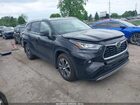 2020 Toyota Highlander Xle Black vin: 5TDHZRBHXLS035940