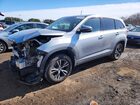 2016 Toyota Highlander Xle Серебряный vin: 5TDJKRFH2GS236253