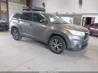 2016 Toyota Highlander Xle V6 Gray vin: 5TDJKRFH9GS504456