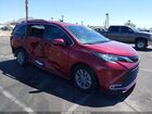2021 Toyota Sienna Xle Red vin: 5TDJRKEC2MS068814