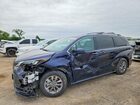 2025 Toyota Sienna Xle 7-passenger Blue vin: 5TDJRKEC2SS258366