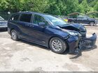 2021 Toyota Sienna Xle Blue vin: 5TDJRKEC3MS058146