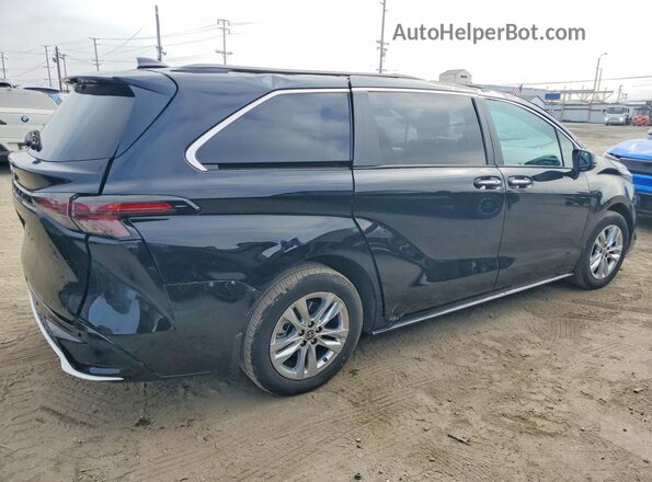 5TDJRKEC7SS231972 2025 TOYOTA SIENNA Black Հետևի աջ
