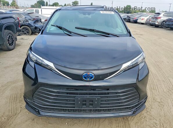 5TDJRKEC7SS231972 2025 TOYOTA SIENNA Black Դիմացի տեսք