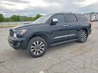 2018 Toyota Sequoia Limited Черный vin: 5TDJY5G19JS165004