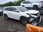 2019 Toyota Highlander Xle White vin: 5TDJZRFH0KS619404