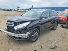 2017 Toyota Highlander Xle Black vin: 5TDJZRFH1HS460322