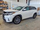 2017 Toyota Highlander Xle White vin: 5TDJZRFH1HS519305
