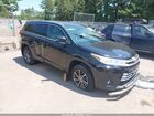 2017 Toyota Highlander Xle Black vin: 5TDJZRFH2HS361346