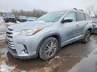 2017 Toyota Highlander Xle Серебряный vin: 5TDJZRFH2HS367146
