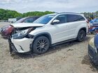 2018 Toyota Highlander Se White vin: 5TDJZRFH2JS817139