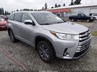 2017 Toyota Highlander Xle Серебряный vin: 5TDJZRFH4HS413205