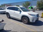 2017 Toyota Highlander Xle White vin: 5TDJZRFH5HS394891
