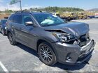 2018 Toyota Highlander Se Серебряный vin: 5TDJZRFH5JS550157
