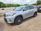 2018 Toyota Highlander Se Silver vin: 5TDJZRFH6JS489062