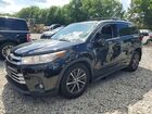 2018 Toyota Highlander Xle Black vin: 5TDJZRFH6JS548501