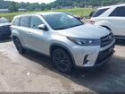 2019 Toyota Highlander Se Gray vin: 5TDJZRFH6KS614692