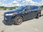 2017 Toyota Highlander Xle Black vin: 5TDJZRFH7HS520782