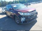 2017 Toyota Highlander Xle Red vin: 5TDJZRFH8HS369189