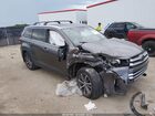 2018 Toyota Highlander Xle Gray vin: 5TDJZRFH8JS523194
