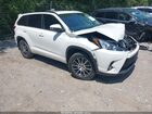 2018 Toyota Highlander Se White vin: 5TDJZRFH8JS555708