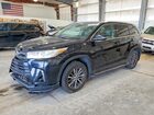 2017 Toyota Highlander Xle Black vin: 5TDJZRFH9HS394795