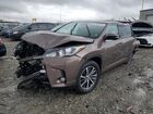 2017 Toyota Highlander Se Brown vin: 5TDJZRFH9HS424815