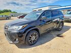 2018 Toyota Highlander Se Black vin: 5TDJZRFH9JS560027