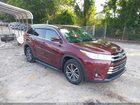 2017 Toyota Highlander Xle Red vin: 5TDJZRFHXHS449349