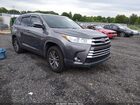 2018 Toyota Highlander Xle Gray vin: 5TDJZRFHXJS561932