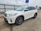 2018 Toyota Highlander Xle White vin: 5TDJZRFHXJS816028