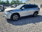 2023 Toyota Highlander Hybrid Xle Серебряный vin: 5TDKARAH5PS021741