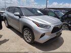 2023 Toyota Highlander Limited Silver vin: 5TDKDRAH5PS006549