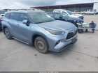 2023 Toyota Highlander Xle Gray vin: 5TDKDRAH5PS517159