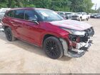 2023 Toyota Highlander Xse Red vin: 5TDKDRAH6PS027295