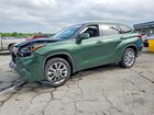 2023 Toyota Highlander Limited Green vin: 5TDKDRAHXPS503161