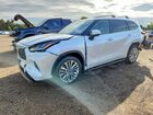 2025 Toyota Highlander Platinum White vin: 5TDKDRBH2SS586611