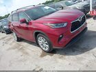 2023 Toyota Highlander Limited Red vin: 5TDKDRBHXPS034765