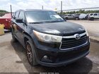 2016 Toyota Highlander Xle V6 Black vin: 5TDKKRFH1GS503368