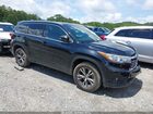 2016 Toyota Highlander Xle V6 Black vin: 5TDKKRFH2GS504075