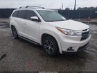 2016 Toyota Highlander Xle V6 White vin: 5TDKKRFH5GS129153