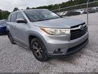 2016 Toyota Highlander Xle V6 Silver vin: 5TDKKRFH8GS124464