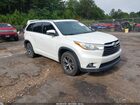2016 Toyota Highlander Xle V6 White vin: 5TDKKRFH8GS171574