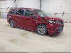 2025 Toyota Sienna Le Burgundy vin: 5TDKSKFC0SS207195