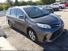 2018 Toyota Sienna Le 8 Passenger Серый vin: 5TDKZ3DC0JS922805