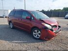 2017 Toyota Sienna Le 8 Passenger Красный vin: 5TDKZ3DC3HS826905
